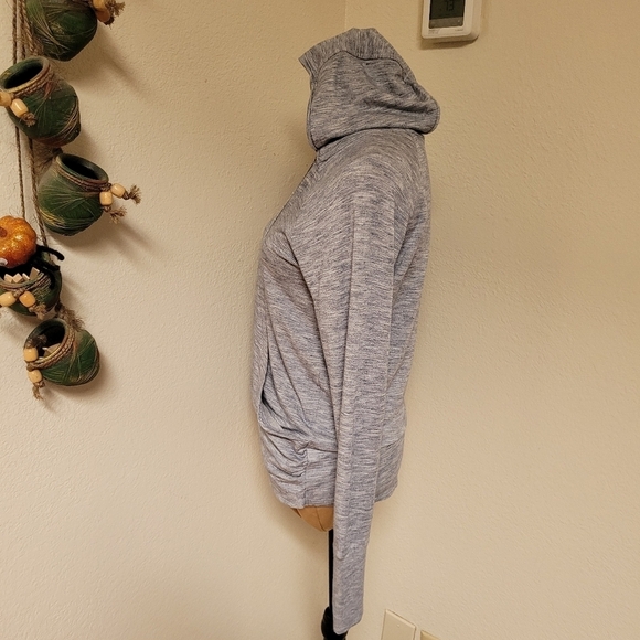 Athleta Studio Hoodie in Navy Heather - Picture 4 of 5